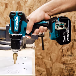Makita DDF485RTJ3 drill 1900 RPM Keyless 1.5 kg Black, Blue - Additional view 8