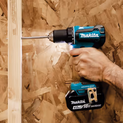 Makita DDF485RTJ3 drill 1900 RPM Keyless 1.5 kg Black, Blue - Additional view 9