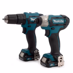 Makita Makita CLX228AJ 12Vmax CXT Combi Drill & Impact Driver Twin Pack (2 x 2.0Ah Batteries) CLX228AJ - Additional view 4