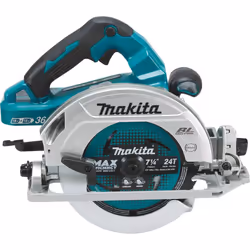 Makita DHS782Z Twin 18v / 36v 190mm Brushless Circular Saw Inc Guide Rail Base - Additional view 5