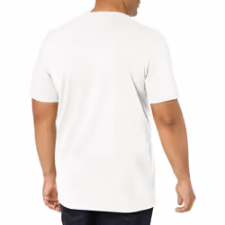 Tommy Hilfiger Men's Flag Crew Neck Tee  White  XXL