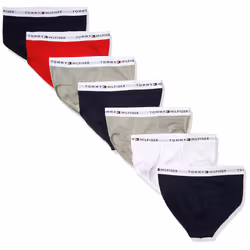 Tommy Hilfiger Men's Underwear Cotton Classics Megapack Brief-Amazon E