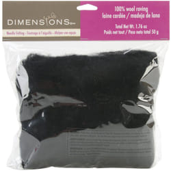 Dimensions 72-73838 Roving Roll  Bulk Black