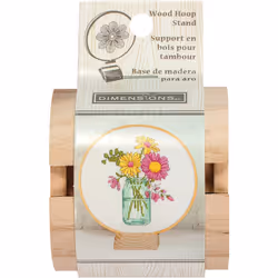 Dimensions Wood Hoop Stand