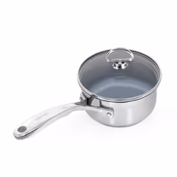Chantal SLIN35-140C Induction 21 Steel Saucepan 1 quart Stainless
