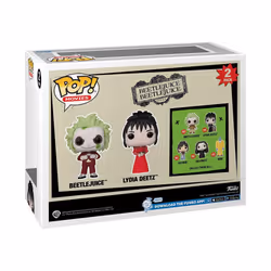 Funko Pop! Movies: Beetlejuice Beetlejuice - Beetlejuice and Lydia Deetz  2-Pack