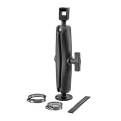 MotorGuide 8M4000978 Ram? Mount Trolling Motor Stabilizer - Shock Absorption Protects Stowed Trolling Motors - Long, Black, One Size