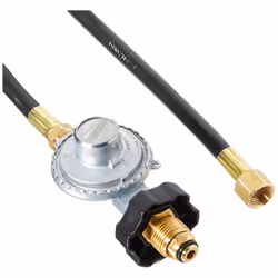 Mr. Heater F273077 12-Feet Hose/Regulator Assembly P.O.L. and Hand Wheel x 3/8-Inch Female Pipe Thread Multicolored Regular