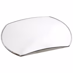 Grote 12164-5 4"" x 5 1/2"" Stick-On Convex Aluminum Mirror back (Rect
