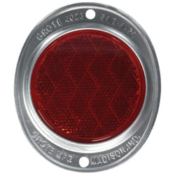 Grote 40232 Red Aluminum Two-Hole Mounting Reflector