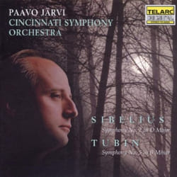 Proper Sibelius: Symphony No 2; Tubin: Symphony No 5 CD Classic Cincinnati Symphony Orchestra & Paavo Jarvi