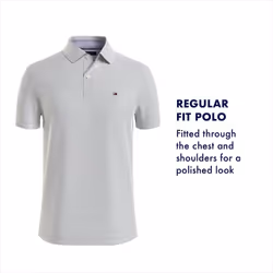Tommy Hilfiger Men's Big & Tall Short Sleeve Moisture Wicking Stretch