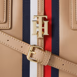 Tommy Hilfiger Jaden Satchel Crossbody Bag  Sherwood TAN