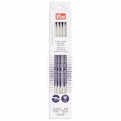 Prym Ergonomics 8-Inch Double-Point Knitting Needle  Size 10.75 (5-Pack)