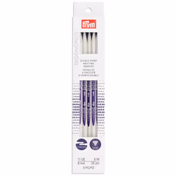 Pyrm Ergonomics 8-Inch Double-Point Knitting Needle Size 11 (5-Pack)
