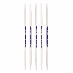 Prym 6 Double Point US 4 35mm Knitting Needles Alabaster White 5 Count