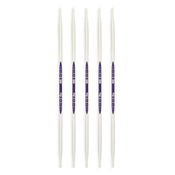 Prym 6 Double Point  US 4 35mm Knitting Needles  Alabaster White 5 Count