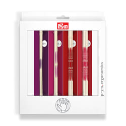 Prym Ergonomics 8 Double Point Set  Size US 1  2  4  6 Knitting Needles  Assorted 20 Count