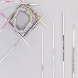 Prym Ergonomics 8 Double Point Set  Size US 1  2  4  6 Knitting Needles  Assorted 20 Count