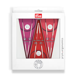 Prym Ergonomics 32 Circular Set  Size US 2  4  6 Knitting Needles  Assorted 3 Count