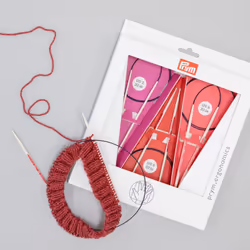 Prym Ergonomics 32 Circular Set  Size US 2  4  6 Knitting Needles  Assorted 3 Count