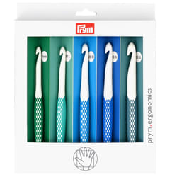 Prym Ergonomics Crochet Hook Set  Large 7mm  L  M  N  O