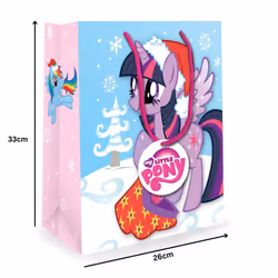 My Little Pony Christmas Medium Gift Bag