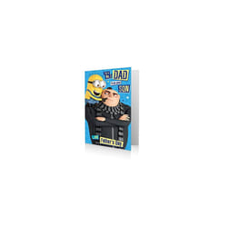 Despicable Me Fathers Day Card for Your Dad, Minions Father's Day Card from Son