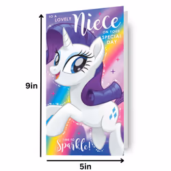 My Little Pony 'Niece' Birthday Card
