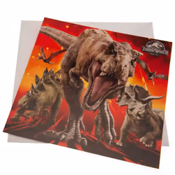 Jurassic World Blank Card