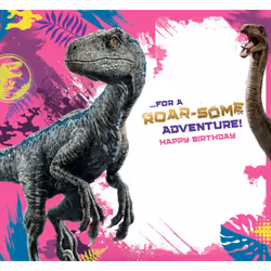 Jurassic World 'Birthday Girl' Greeting Card