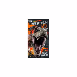JURASSIC WORLD JW013 Nephew Birthday Card