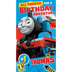 Thomas & Friends Birthday Card