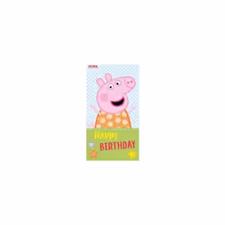 Peppa Pig Happy Birthday Card