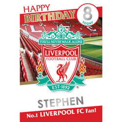 Liverpool FC Anfield Stadium Pop Up Card