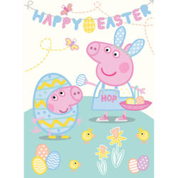 Peppa Pig Happy Easter Card