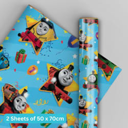 Thomas the Tank Engine Wrapping Paper 2 Sheets & 2 Tags