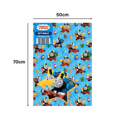 Thomas the Tank Engine Wrapping Paper 2 Sheets & 2 Tags