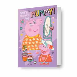 Peppa Pig Mummy Mother's Day Card