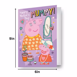 Peppa Pig Mummy Mother's Day Card