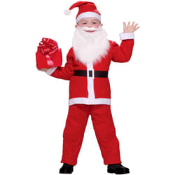 Forum Novelties Simply Santa Child Costume as shown  Medium
