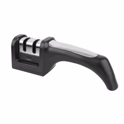 GD035 Diamond/Ceramic Manual Knife Sharpener,Black