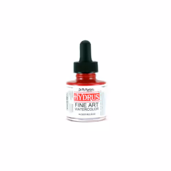 Dr Ph Martins Hydrus Fine Art 4H Watercolor Bottle 1 Fl Oz Pack of 1 Deep Red Rose
