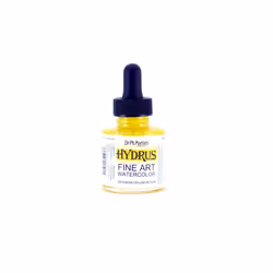 Dr Ph Martins Hydrus Fine Art 25H Watercolor Bottle  1 Fl Oz Pack of 1  Hansa Yellow Medium