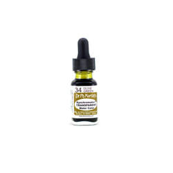 Dr Ph Martins SYNC05OZS34 Martins Synchromatic Transparent Water Color 34 Watercolor Bottle  05 oz  Olive Green  1 Bottle