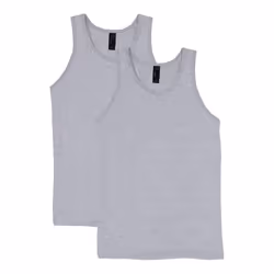 Hanes Men's X-Temp Tank Top 2 Pack Light Steel XXX-Large