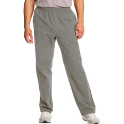The Helper Bees Essentials Sweatpants, Men’s Cotton Jersey Pants with Pockets, 33” - Charcoal Heather