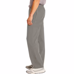 The Helper Bees Essentials Sweatpants, Men’s Cotton Jersey Pants with Pockets, 33” - Charcoal Heather
