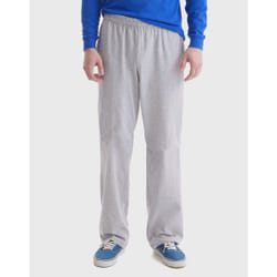 The Helper Bees Essentials Sweatpants, Men’s Cotton Jersey Pants with Pockets, 33” - Light Steel