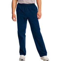 The Helper Bees Essentials Sweatpants, Men’s Cotton Jersey Pants with Pockets, 33” - Navy